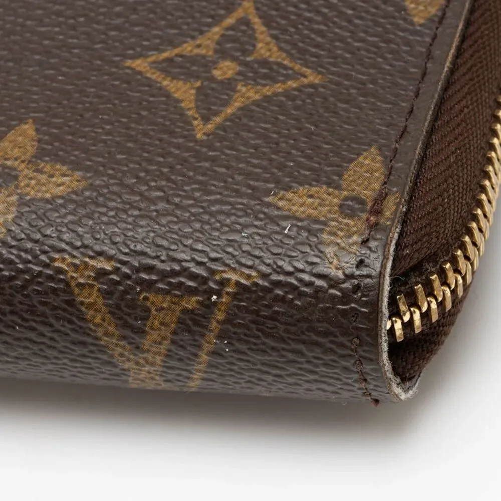 Louis Vuitton Vintage Monogram Canvas Zippy Organizer Wallet